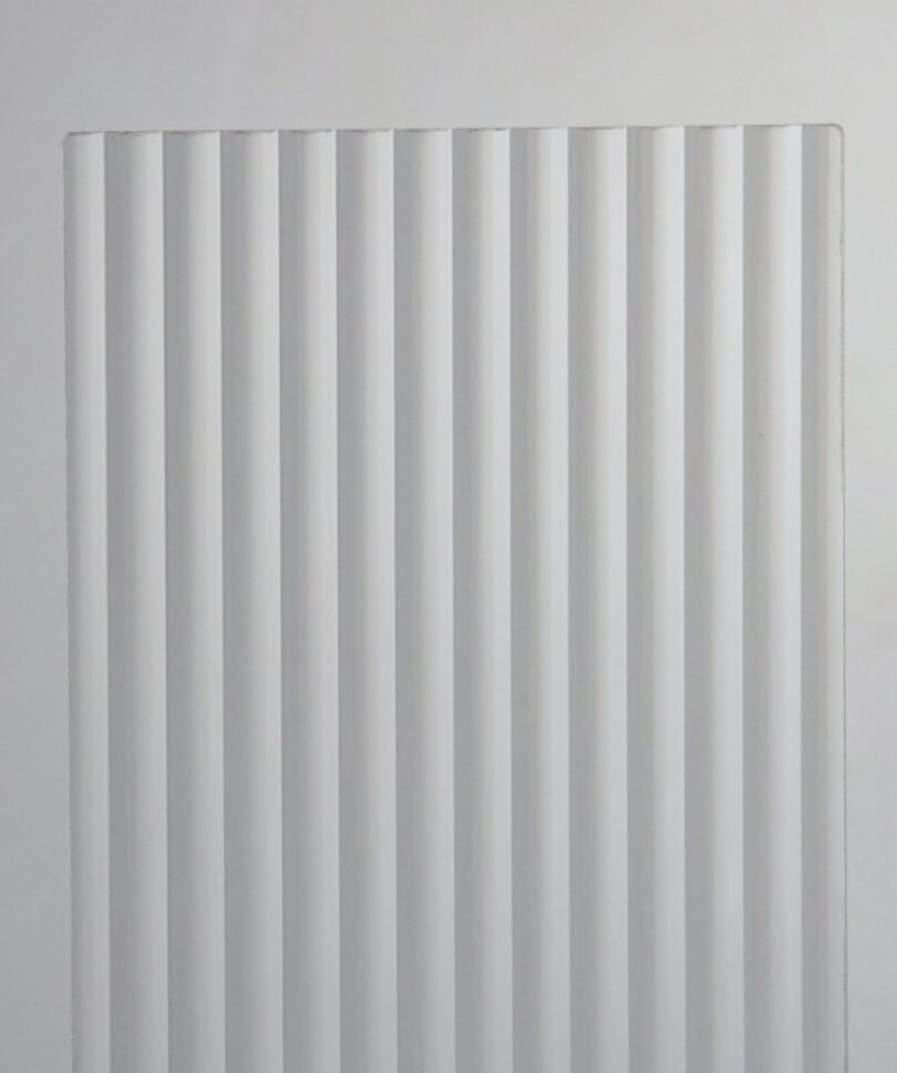 Fluted - Clear - Concave